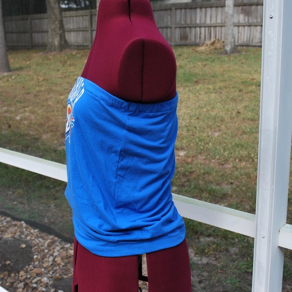 OKC Thunder Strapless Tube Top Shirt size M - Picture 2 of 4